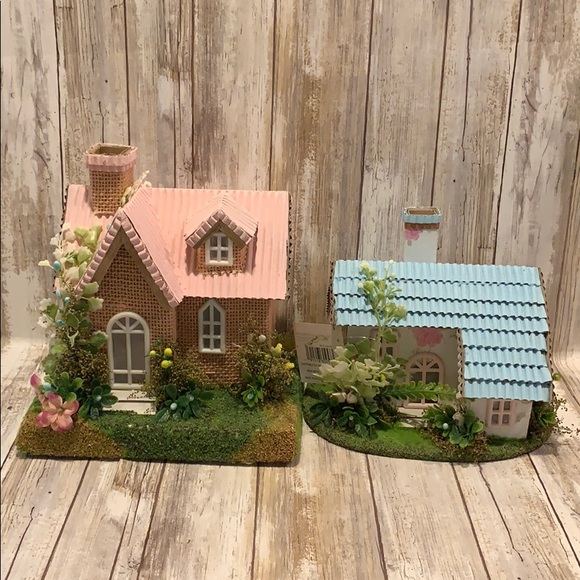 Home Garden Statues Lawn Ornaments 2x Fairy Garden Accessories
